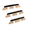 4/5/6 Strings Banjo Bridge Replacement 3 Footed Wood Standard Banjo Bridge Enhances Tone Clarity And Resonance