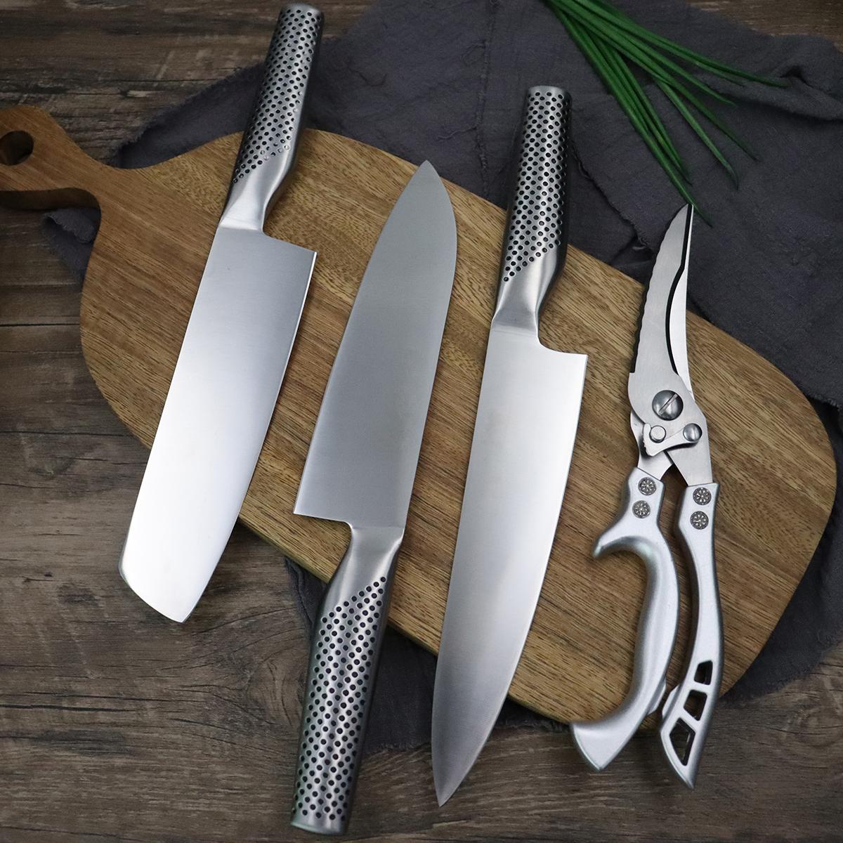 

Набор из 4 шт., японский нож шеф-повара, нож для лосося, суши, сашими, кухонный нож, набор кухонных ножей для сашими 4pcs