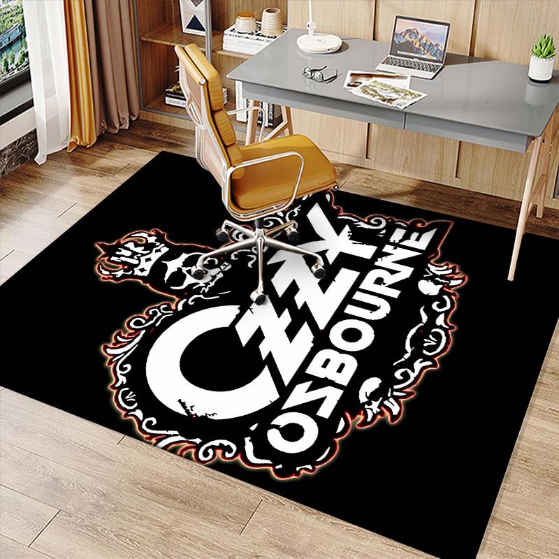 Ozzy Madman2 Printed Absorbent Washable Carpet, Non-Slip Bathroom Mats, Kitchen Rugs, Yoga Mat,Living Room Entrance, Camping Picnic Rugs