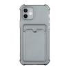Transparent Airbag Drop-Proof iPhone 17 Case with Card Slot for iPhone 14/15 Pro Max/16