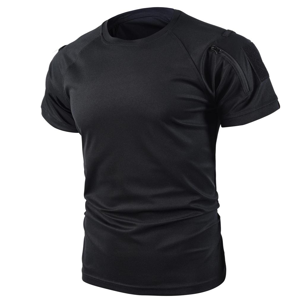 Outdoor Quick-drying Short-sleeved Men's Summer T-shirt Breathable Quick-drying Half-sleeved Quick-drying Breathable Round Neck
