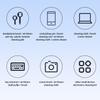 Electronics Cleaning Kit Keyboard Cleaner Laptop AirPods DSLR Camera Cleaning Kit   21 in 1 Portable Multi Functional
