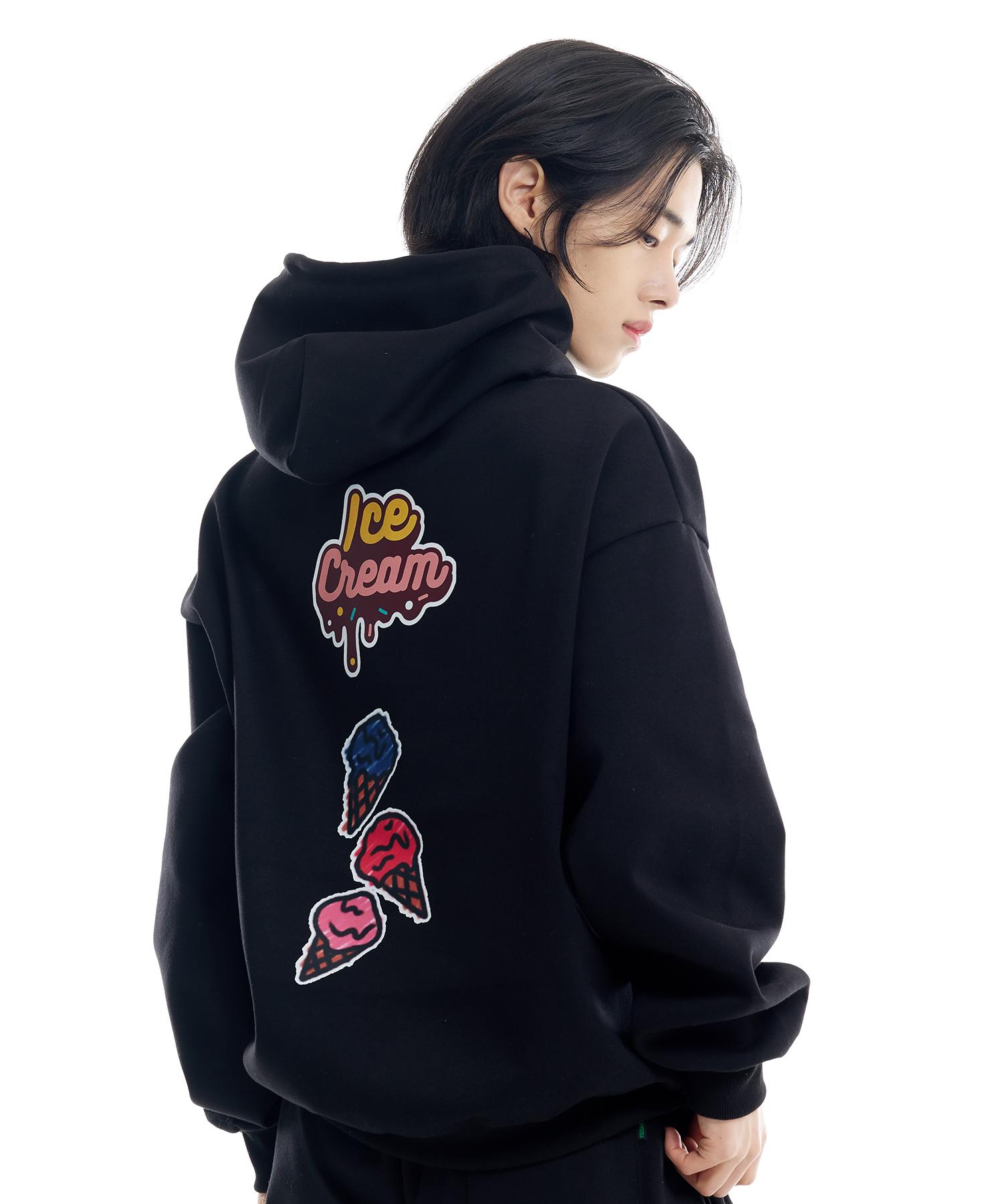 Худи с принтом Cream Soda Lab (Тип А) Black/Regular Xl(3)