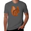 Squirrel Tshirt Thanksgiving Casual Tee
