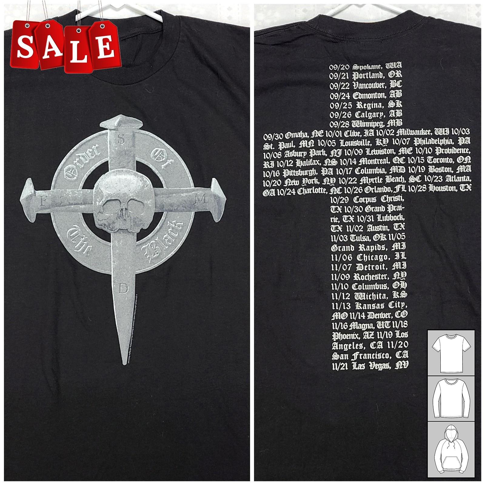 Vintage Black label Society Order of the Black Gift For Fans Black LW670 L