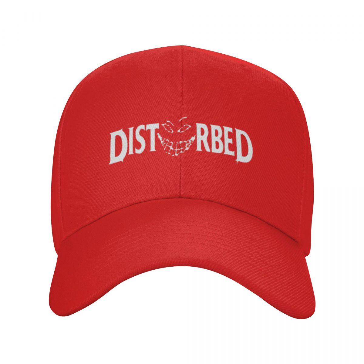 Disturbed Band Rock Band Baseball Caps Snapback Men Women Hats Casual Cap Streetwear Baseball Hat Casquette One Size