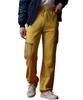 L-NYLON COMBI PANTS Women's S 423 Mustard 783-3210605