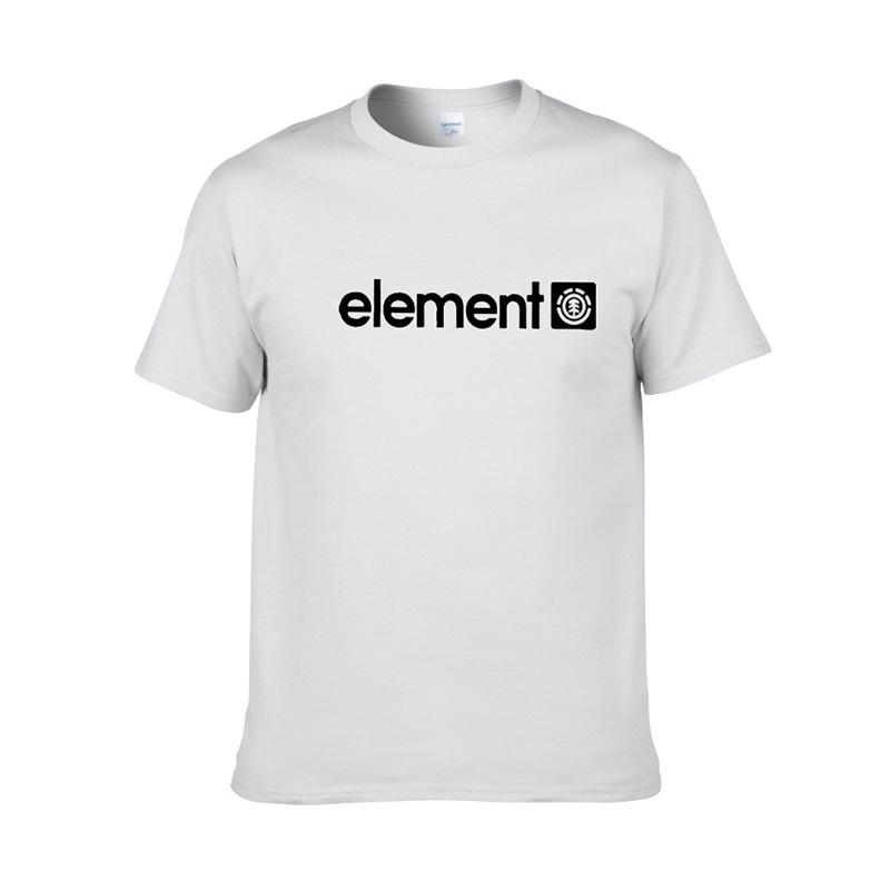 Premium Cotton Blend Element Printing Tees For Men And Women With Short Sleeves