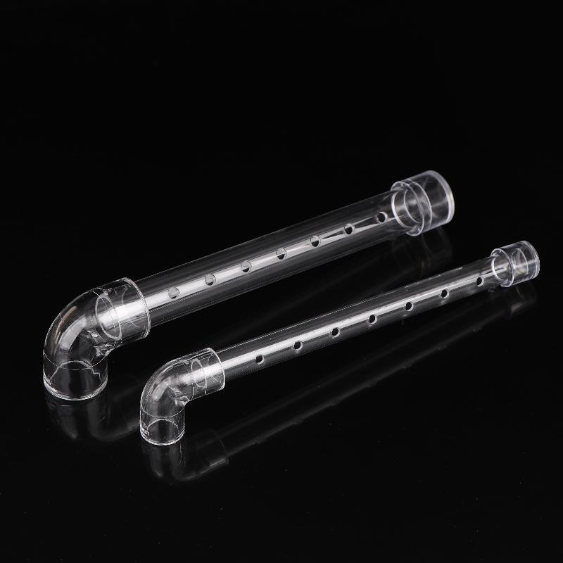 Aquarium Rain Spray Bar Outflow Pipe Transparent Acrylic Rain Shower Outlet Tube Kit Fish Tank External Filter Accessries