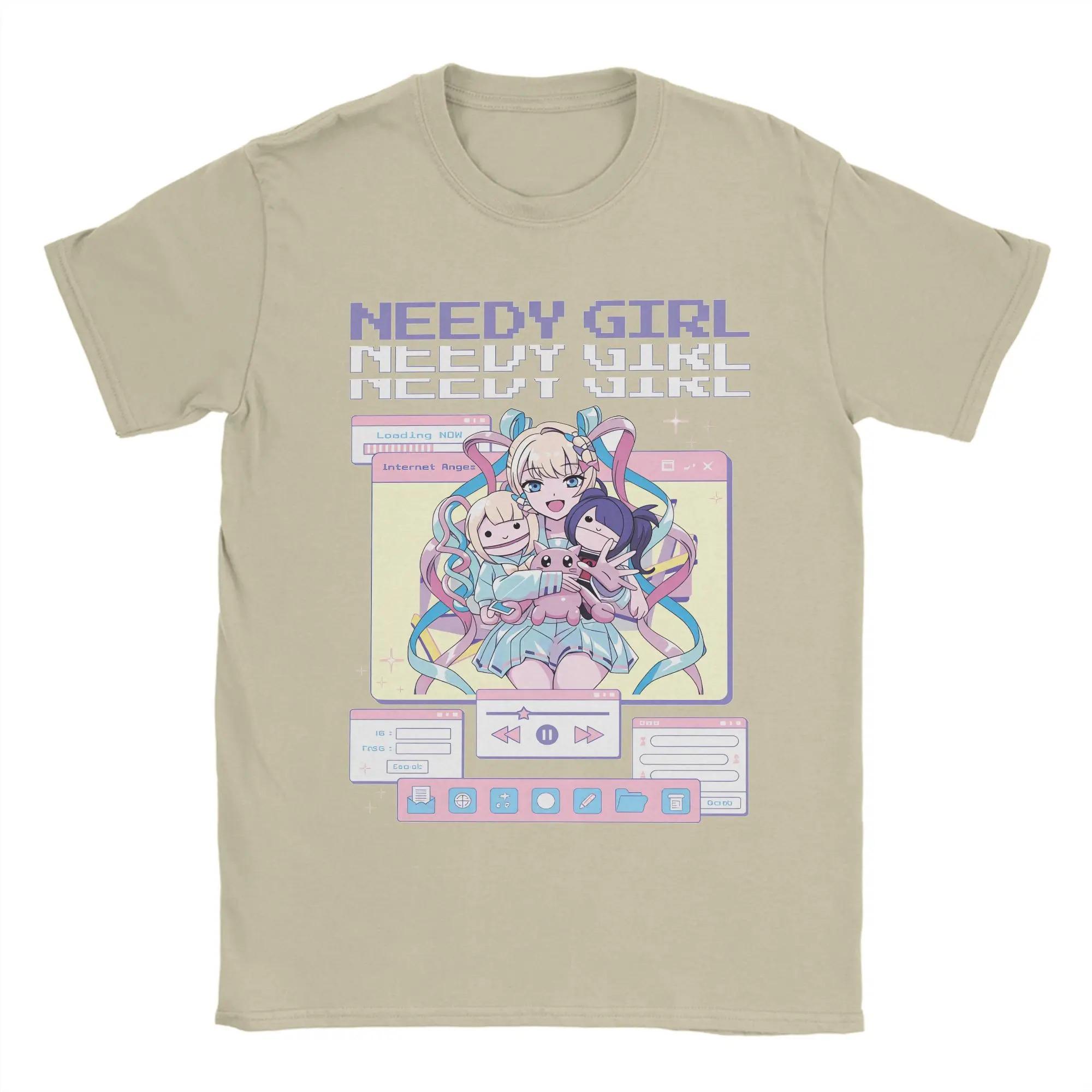 

Hot Sale Arrival Needy Streamer Overload Graphic Print T-Shirt Women Unisex Cotton O-Neck Tee Harajuku Oversized Fashion Casual Top S