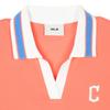New MLB Cleveland Guardians Polo Shirt Women's Coral 3FPQB0343-45COD