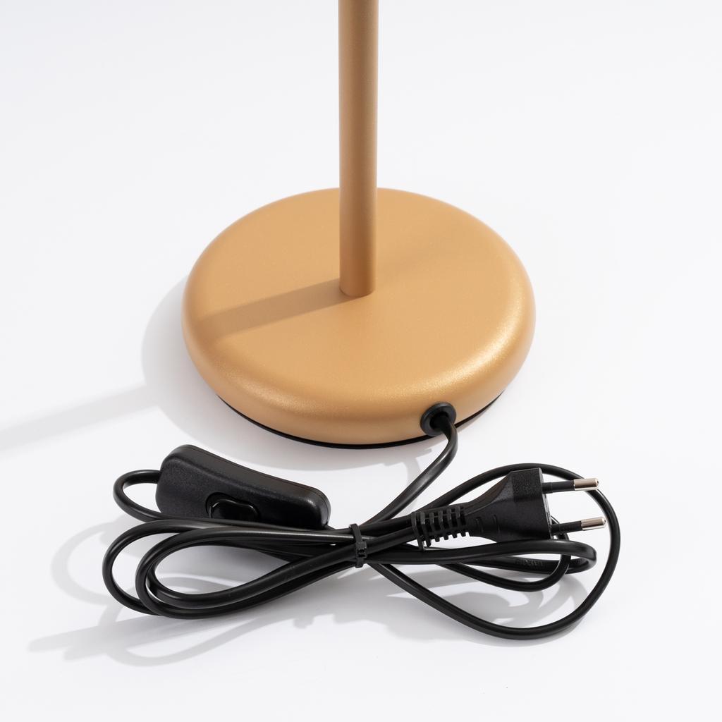 Lampa Biurkowa Karbon 1 Gu10 Złoty Alu Sollux Sl.1567
