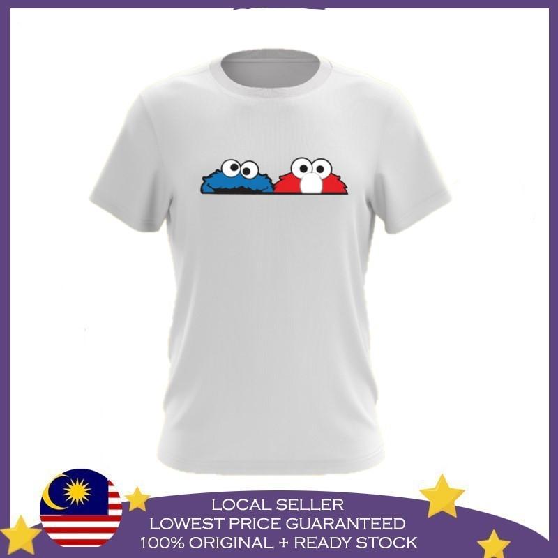 STREET ELMO COOKIE MONSTER TSHIRT  UNISEX