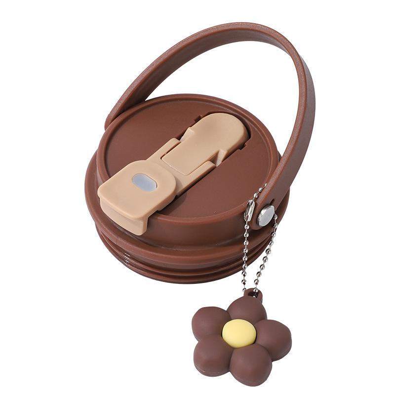 316 Stainless Steel Car Travel Mug Thermos Cup For  And Cold Dual Use Portable Tumbler With Handle Leakproof Design Daily