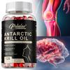 Ulei de Krill Antarctic cu Omega-3 EPA, DHA, Astaxantină și Fosfolipide, 120 capsule moi