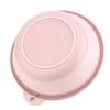 Outdoor Camping Travel Folding Wash Basin Kitchen Plastic Collapsible Dish Tub;pink: