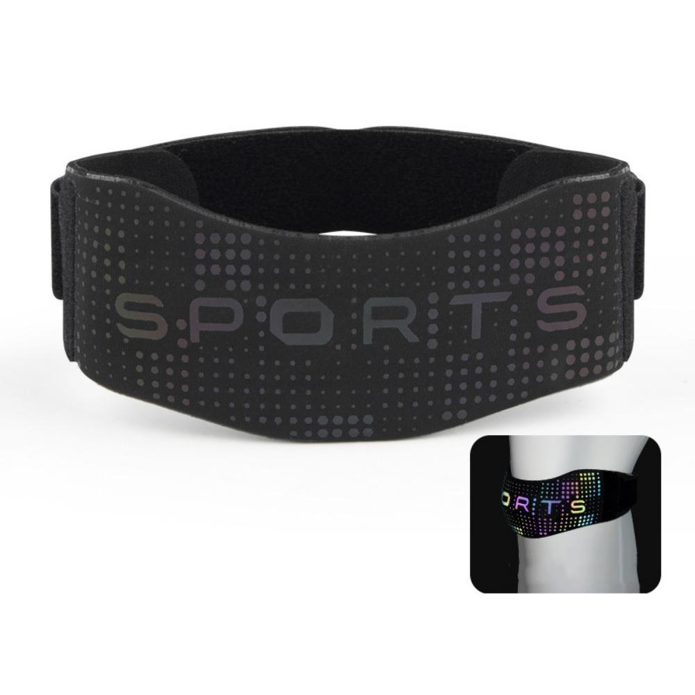 Patella Protector Sports Patella Brace Non-Slip Knee Strap Knee Support Pad Men Women чёрный