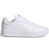 Sko - Adidas - Court Platform W - Hvit - Multisport - Tennis