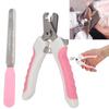 Edelstahl Hunde- und Katzennagelknipser Polierer Trimmer Mit Nagelfeile Schönheitsreinigungs-Set