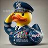 Neue Veteranen-Tribut-Ente Kreative Heimharzstatue Ornament