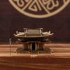 New Brass Micro Landscape Chinese Rockery Ancient Pavilion Ancient Architecture Miniature Model Bonsai Fish Tank Decoration