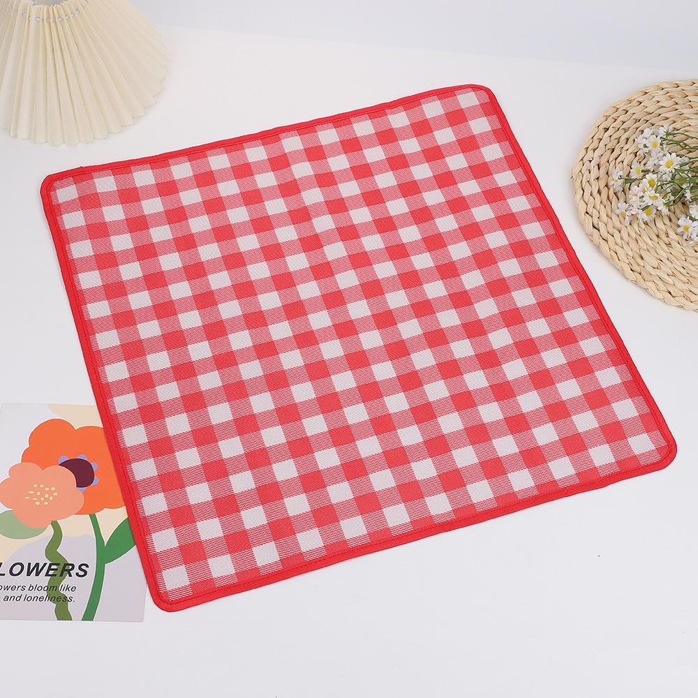 Portable Seat Cushion Waterproof Oxford Cloth Beach Mat Outdoor Camping Lawn Picnic Mat Music Festival Foldable Seat Pad