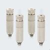 50Pcs High Pressure Garden Water Misting Nozzles With Filter Inside 0.1mm~0.8mm for Garden Agriculture Cooling Humidify