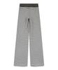 ORDINARY HOLIDAY Stripe Jersey Wide Pants [Charcoal]