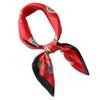 Silk scarf 71 × 71 small square scarf chain printed scarf high-end versatile decorative scarf sunscreen scarf headscarf