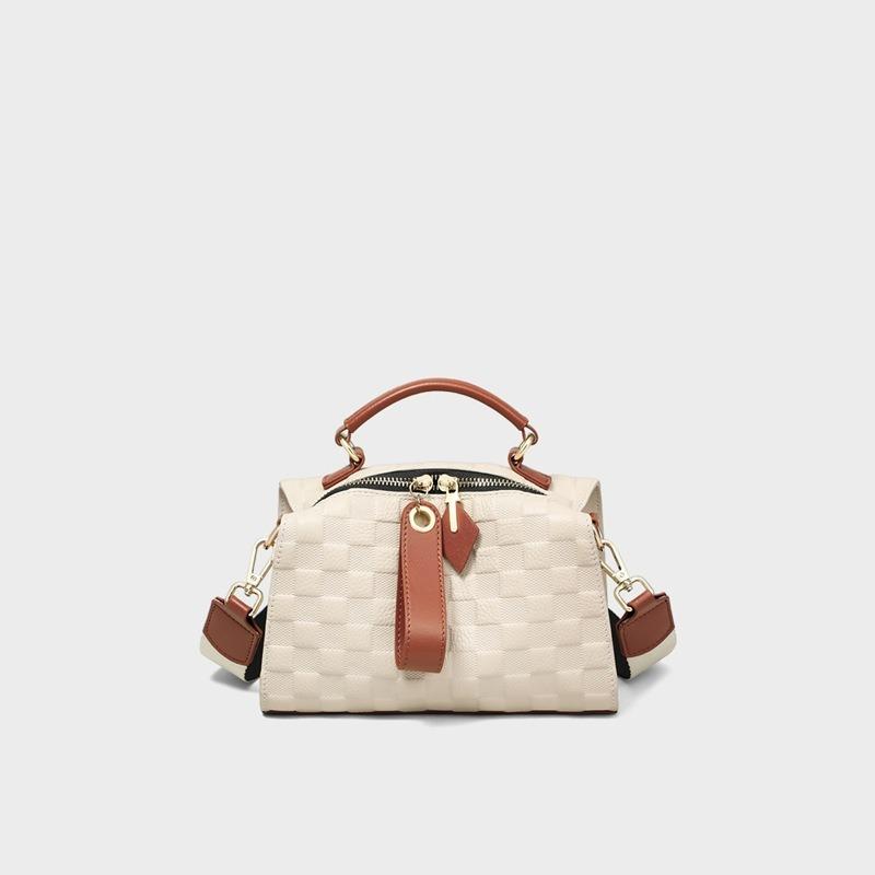 Bag Women's New Autumn and Winter Messenger Bag Leather Women's Bag High-end Handbag Niche Design Pillow Bag