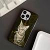 Cool Cat Smoking Pattern Phone Case for iPhone 17/17air/17pro/17promax/16/15/14/13/12/11 Pro Max Popular Birthday Gift