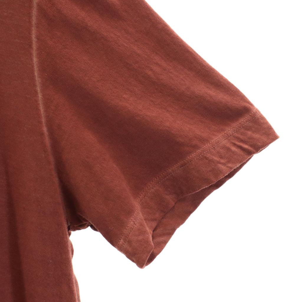 Theory Made In Peru Short Sleeve Polo Shirt S Brown Men's Used