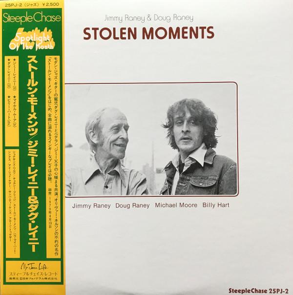 Виниловая пластинка JIMMY RANEY DOUG RANEY Stolen Moments 25PJ2 STEEPLECHASE 1979 Япония Джаз Б/у