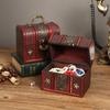 Jewelry Storage Box Treasure Jewelry Container Wood Trinket Holder Jewelry Organizer with Lock Jewelry Display Case Gift