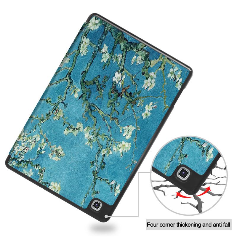 Tablet Case 2020 2022 for Galaxy Tab S6 Lite Case with Pen Holder Tri-Fold Cover for Funda Samsung Galaxy Tab S6 Lite 10.4 S Cover