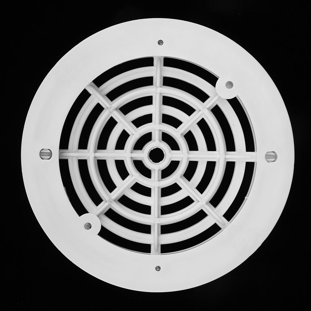 Plastic Pool Main Drain Cover with Screws Suit for Swimming Pools Replacement Accessary