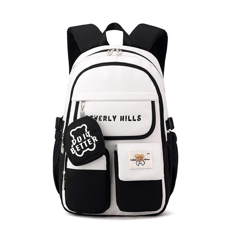 Gimnazjum Liceum Student Torba Szkolna Duża Pojemność Plecak Wysokiej Wartości(29*18*45cm)9658