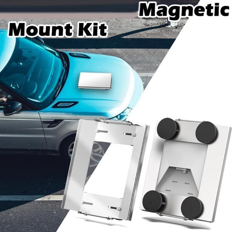 Heavy Duty Aluminum Alloy Car Roof Mounting System Secure High Speed Stability With 66LB Magnets For Mobile Internet Equipment