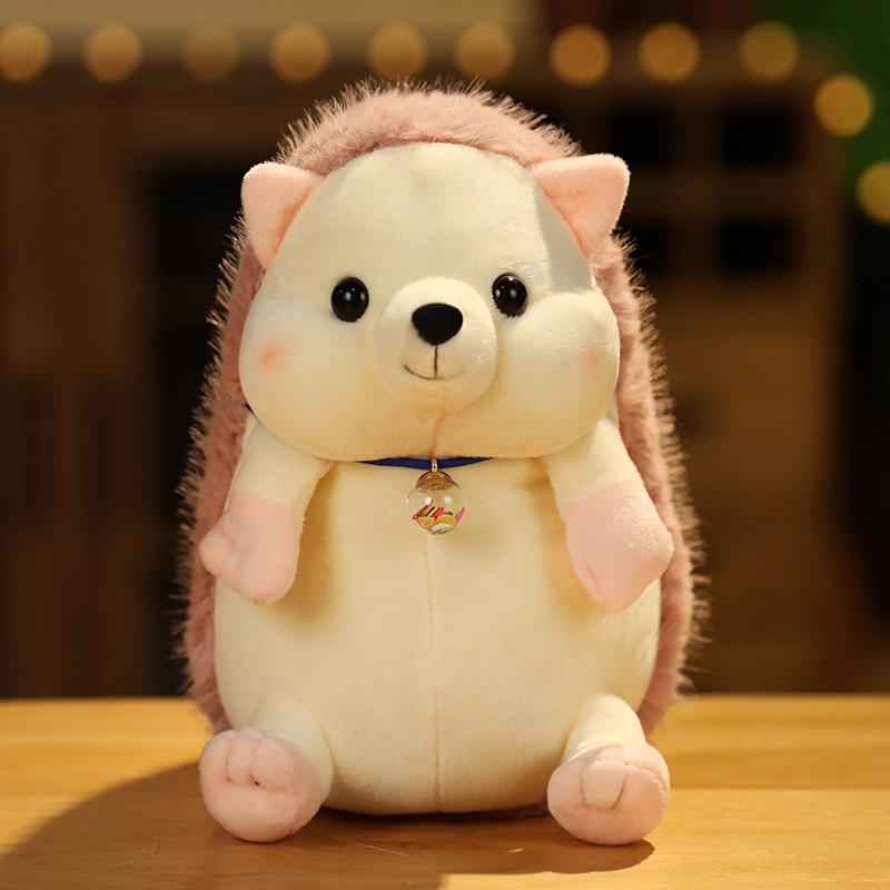 Little Hedgehog Doll Plush Toy Hedgehog Doll Children Soothing Rag Doll Girls Bag Small Pendant Keychain