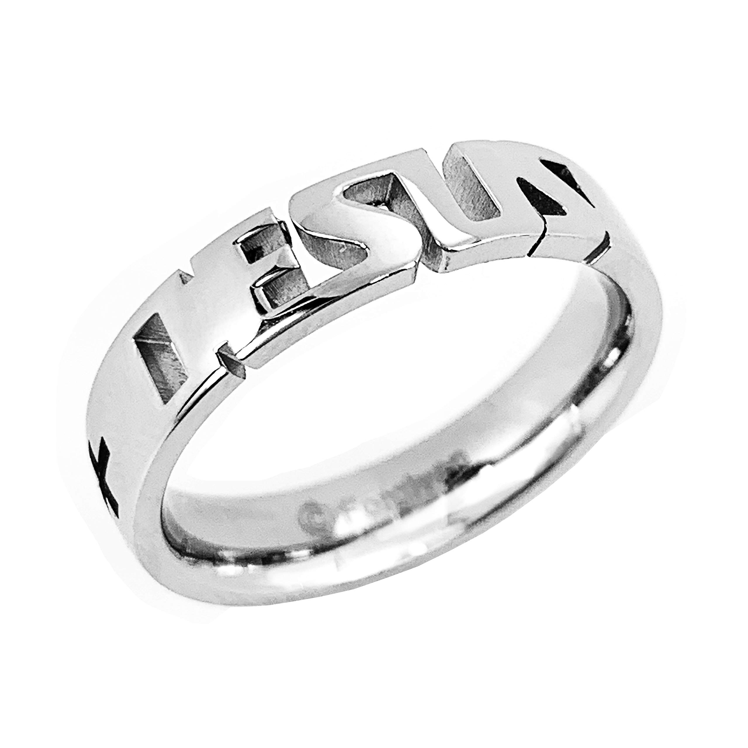 

JESUS Stainless Steel Ring