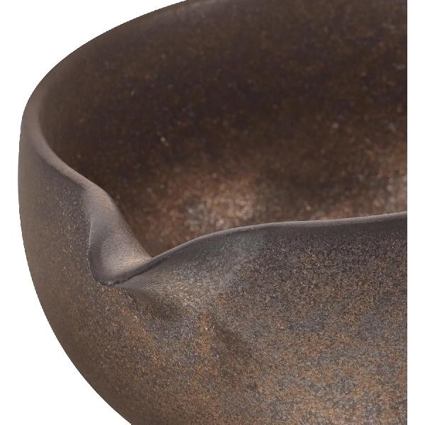 Ceramic Matcha Bowl with Spout Traditional Japanese Tea Ceremony Cup Unique Artistic Design for Easy Pouring for Matcha and Other Teas