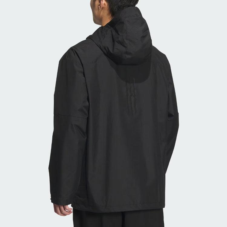 Adidas City Escape Blocking Jacket Men Jacket Black JE8576