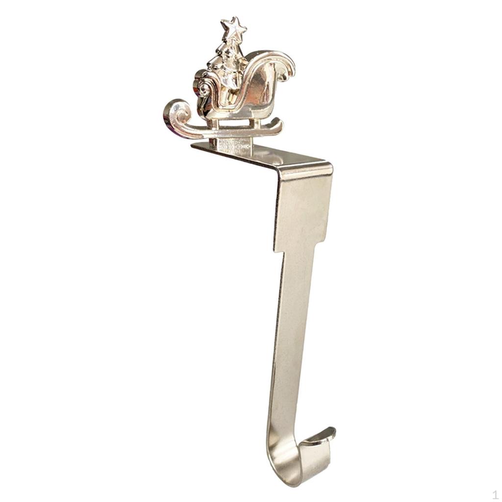 Stocking Hook for Bookshelf, Christmas Decoration Accessory