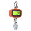 Digital Crane Scale 2000kg LCD Display Heavy Duty Industrial Hanging Scale with Remote Control for Farm Factory Orange