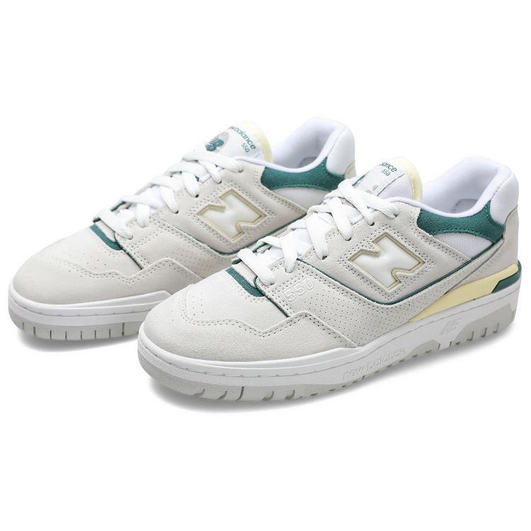New Balance 550 Reflection Women Sneakers White Vintage-Teal Dawn-Glow BBW550AA