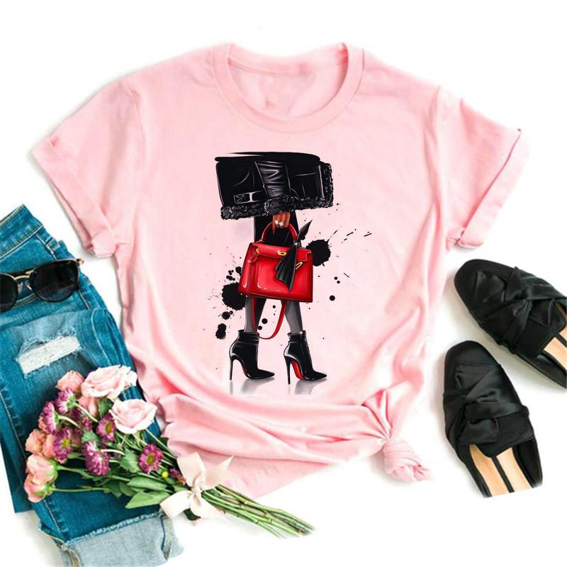 

Hot Sales Printed Female Tshirt Women Fashion Graphic Printed TShirt Harajuku Streetwear Short Sleeves Female Clothes Tops Tees 4XL