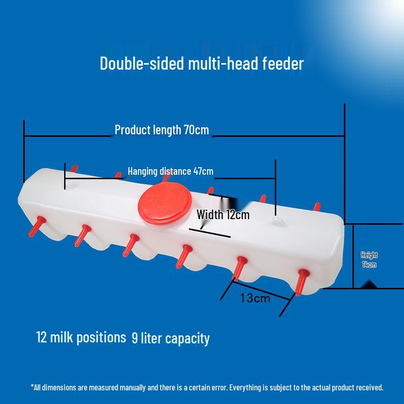 Biberon pentru hrănirea cu lapte a animalelor pentru miei, porci și oi cu tetină de hrănire