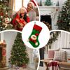 Stockings Christmas Cute Treat Stocking Bag Christmas Decorations For Family Kids Tree Home Mantel Holiday Fireplace Party Candy