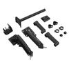 Computer Monitor Double Arm Bracket Adjustable Spring Monitor Mount Swivel Vesa Arms with C Clamp