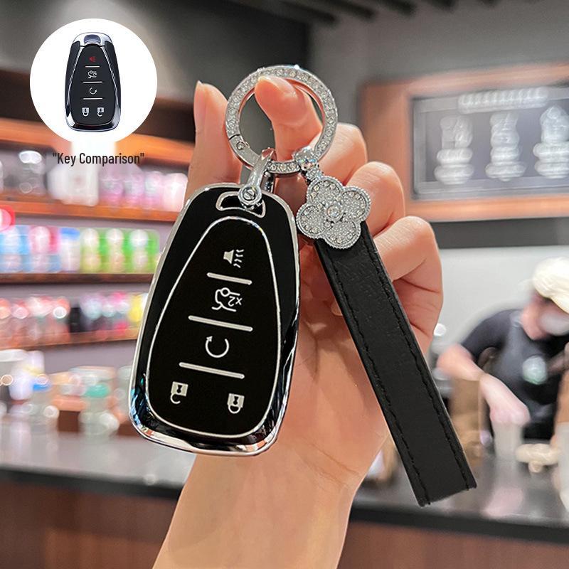 Compatible Chevrolet Key Cover for Volando, Malibu XL, Chuangku, Chuangjie, Explorer, Shell Buckle, and Changxun Models – Full Protection